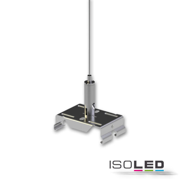 FastFix LED Linearsystem Stahlseilabhängung 2m inkl. Montageclip