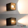 LED Wandleuchte Flex Up&Down 2x5W CREE, IP54, anthrazit, warmweiß