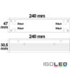 LED Trafo 12V/DC, 0-200W, Gitter, flach