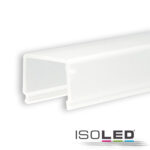 Abdeckung eckig, frosted für Profil WING, L: 200cm