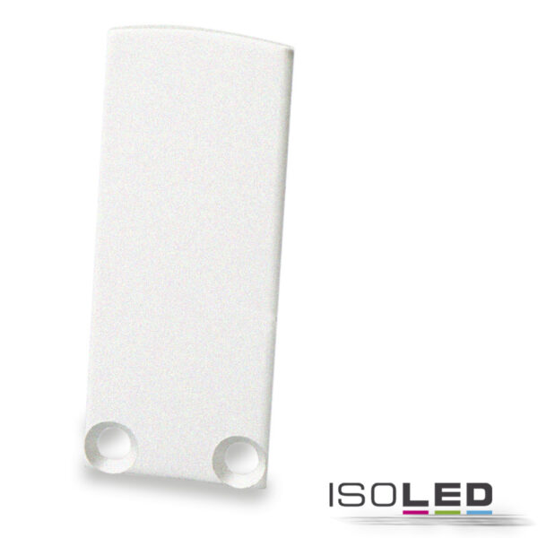 Endkappe EC18 für SURF12 RAIL inkl. COVER4 mit TUNNEL, Alu eloxiert