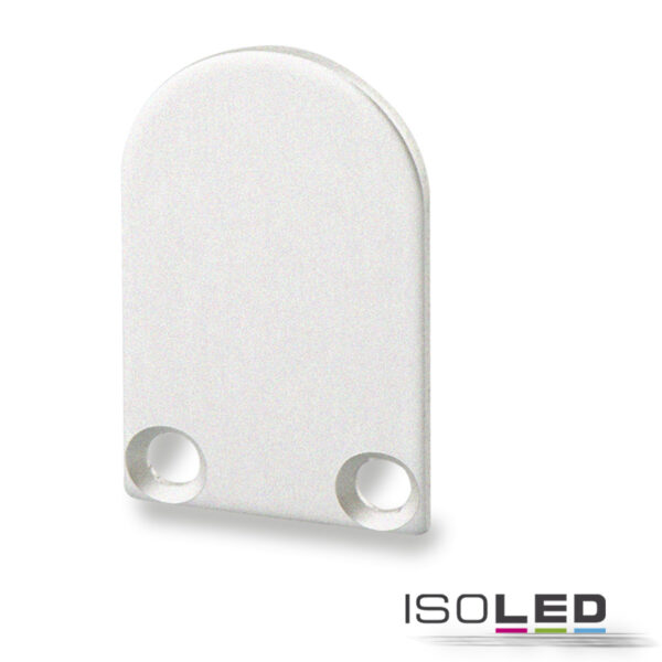 Endkappe EC21 für SURF12 RAIL inkl. COVER5 mit TUNNEL, Alu eloxiert