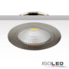 LED Möbel-Einbaustrahler COB mit Reflektor, 3W, 60°, nickel geb., warmweiß