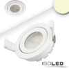 LED Einbaustrahler, weiß, 8W SMD, 120°, rund, warmweiß, dimmbar