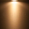 LED Einbaustrahler, silber, 8W, 72°, rund, warmweiß, dimmbar