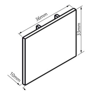 117659_2_iso 3-Phasen Classic Endkappe, weiß, 1 Stück