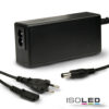 Trafo 24V/DC, 0-60W, mit Rundstecker und Flachstecker