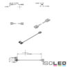 Clip-Verbinder mit Kabel (max. 5A) C1-28 für 2-pol. IP20 Flexstripes mit Breite 8mm, Pitch >12mm