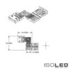 Clip-Eck-Verbinder (max. 5A) C1-410 für 4-pol. IP20 Flexstripes mit Breite 10mm, Pitch >12mm