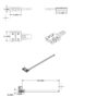 Clip-Kabelanschluss (max. 5A) C1-410 für 4-pol. IP20 Flexstripes mit Breite 10mm, Pitch >12mm