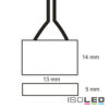 Clip-Rundstecker-Anschluss (max. 5A) für 2-pol. IP20 Flexstripes mit Breite 8mm, Pitch-Abstand >12mm