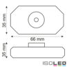 LED Dreh-Controller (Dimmer) weiß, 2A, max. 48 Watt, Rundstecker Anschluss