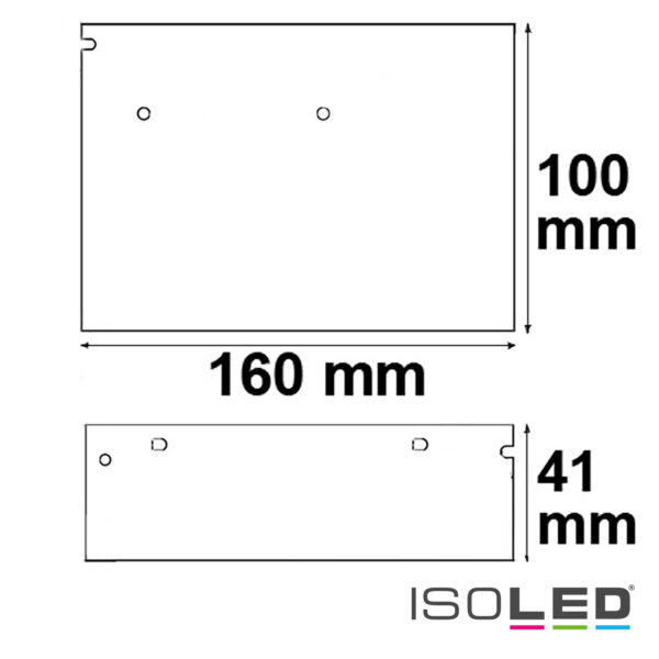 LED Trafo 24V/DC, 0-150W, Gitter