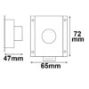 LED PWM-Dimmer, 1 Kanal, 12-24V DC 8A