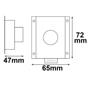 111094_2_iso LED PWM-Dimmer, 1 Kanal, 12-24V DC 8A
