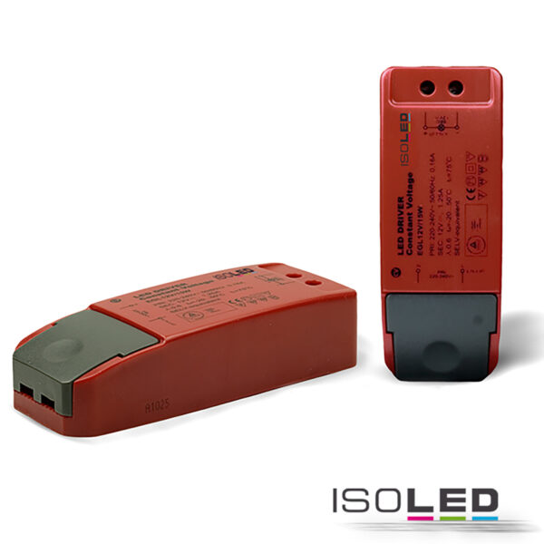 LED Trafo 12V/DC, 0-20W, SELV
