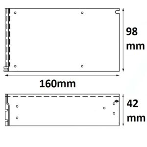 111183_2 LED Trafo 24V/DC, 0-250W, Gitter