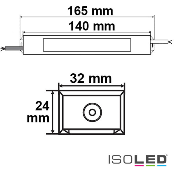 LED Trafo 12V/DC, 0-30W, IP66