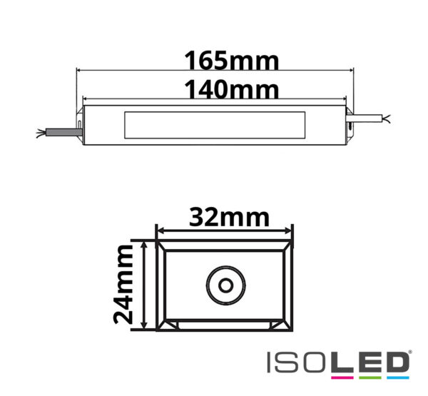 LED Trafo 24V/DC, 0-30W, IP66