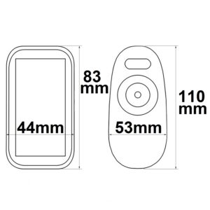 111802_2_iso2 Wireless Touch RGB PWM-Dimmer mit Funk-Fernbedienung 2.4GHz, 12-24V DC 3x4A