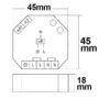 Universal-Push Dimmer Eltako für dimmbare 230V Leuchtmittel/Trafos, 400VA