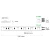 LED SIL825 Flexband, 24V DC, 14,4W, IP20, 2500K, 5m Rolle, 60 LED/m