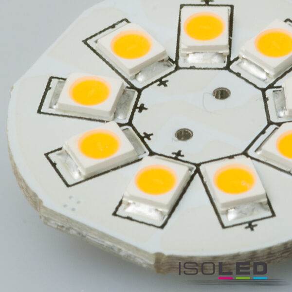 G4 LED 9SMD, 1,5W, neutralweiß, Pin seitlich