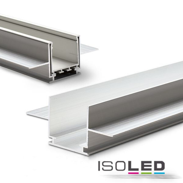 Installationskanal für Einbauprofile WING, L: 200cm für 12,5mm Rigips-Platten
