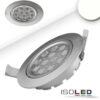 LED Einbaustrahler, silber, 15W, 72°, rund, neutralweiß, dimmbar