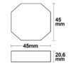 Sys-One Funk/Push Dimmer für dimmbare 230V LED Leuchtmittel/Trafos, 200VA