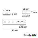 LED AQUA840 CC Flexband, 24V DC, 12W, IP68, 4000K, 15m Rolle, 120 LED/m