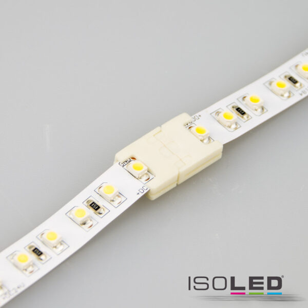 Clip-Verbinder (max. 5A) C2-210 für 2-pol. IP20 Flexstripes mit Breite 10mm, Pitch >8mm