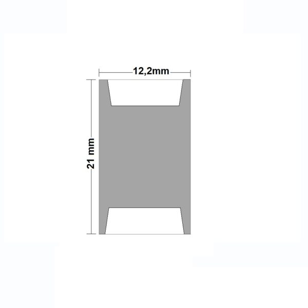 Clip-Verbinder (max. 5A) C2-410 für 4-pol. IP20 Flexstripes mit Breite 10mm, Pitch >8mm