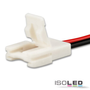 Clip-Kabelanschluss (max. 5A) C2-210 für 2-pol. IP20 Flexstripes mit Breite 10mm, Pitch >8mm