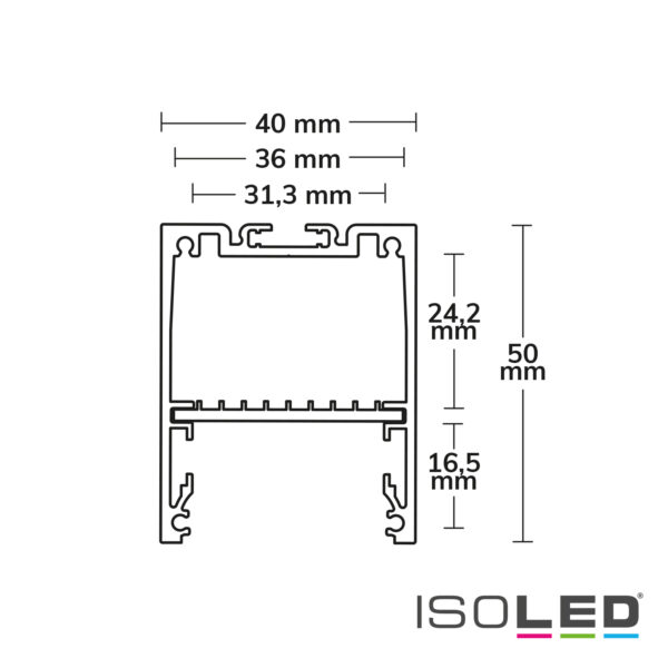 Clip-Kabelanschluss (max. 5A) C2-410 für 4-pol. IP20 Flexstripes mit Breite 10mm, Pitch >8mm