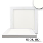 Deckenlampe Slim eckig, 220x220mm, weiß, 18W, Trafo integriert, neutralweiß