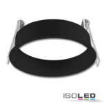 Erweiterungsring rückversetzt rund schwarz matt für Sys-68