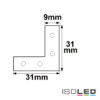 Eckverbinder horizontal für TUNNEL, SURF16, LAMP35, CORNER20N, Double/Single, HIDE, 90°, 4er Set