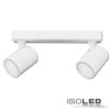 Wand-/Deckenleuchte GU10 Dual, IP20, weiß, exkl. Leuchtmittel