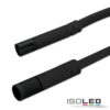 Mini-Plug Verlängerung male-female, 3m, 2x0,75, IP54, schwarz, max. 48V/6A