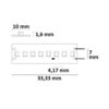 LED HEQ940 Flexband High Bright, 24V DC, 22W, IP20, 4000K, 150 lm/W, 5m Rolle, 240 LED/m