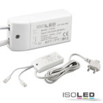 LED Trafo MiniAMP 12V/DC, 0-30W, 200cm Kabel mit Flachstecker, sekundär 2 female Buchsen