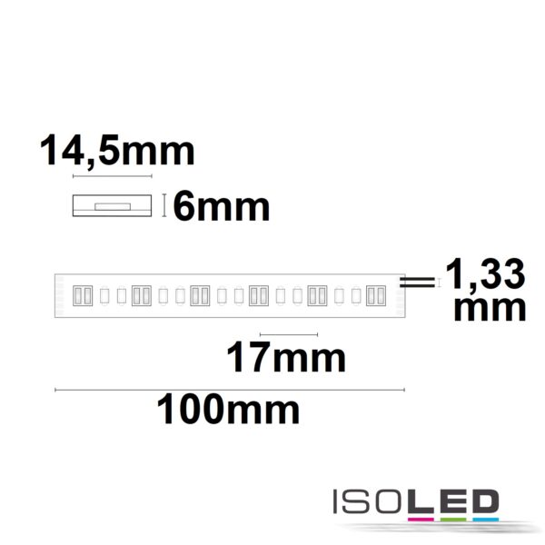 LED AQUA RGB+WW+KW CCT Flexband, 24V DC, 20W, IP68, 5in1 Chip, 5m Rolle, 60 LED/m