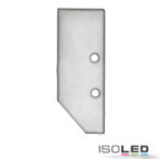 Endkappe EC92 Aluminium eloxiert für Profil HIDE ASYNC inkl. Schrauben