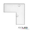 Endkappe EC93 Aluminium weiß RAL 9003 für Profil HIDE ANGLE inkl. Schrauben