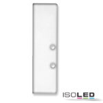 Endkappe EC94 Aluminium weiß RAL 9003 für Profil HIDE BOTTOM inkl. Schrauben