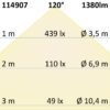LED Downlight, 18W, rund, ultraflach, silber, warmweiß