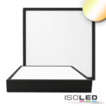 LED Deckenleuchte PRO schwarz, 30W, eckig, 300x300mm, ColorSwitch 2700|3000|4000K, dimmbar
