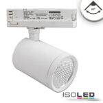 3-Phasen Schienen-Strahler, 35W, 60°, weiß matt, 4000K, CRI90