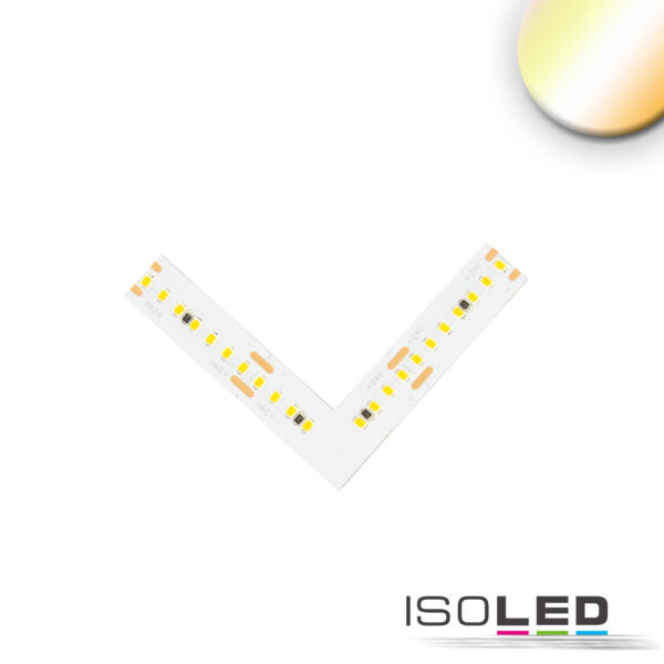 Eckverbindung leuchtend 1,5W für CRI919/940 MiniAMP CCT Flexband, 2 polig, 12V DC, 7W+7W, IP20
